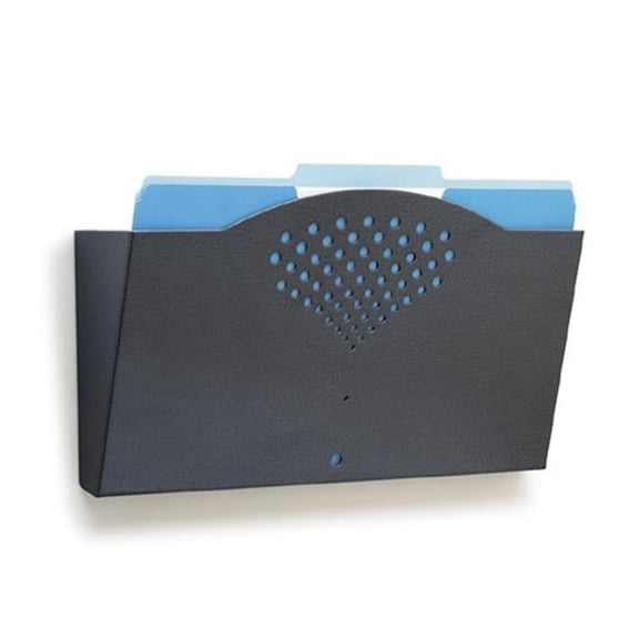 Legal Size Steel Wall File - Black