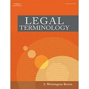 Pre-Owned Legal Terminology (West Legal Studies) Paperback