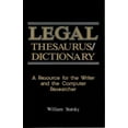 thumbnail image 1 of Pre-Owned Legal Thesaurus/Legal Dictionary: A Resource for the Writer and Computer Researcher (Paralegal Reference Materials) (Paperback) 0314853057 9780314853059, 1 of 1