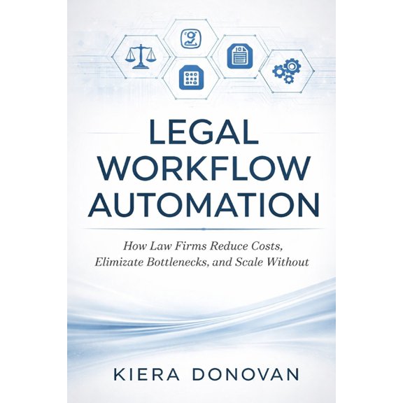 Legal Workflow Automation: A comprehensive Guide: How Law Firms Reduce Costs, Eliminate Bottlenecks, and Scale Without H, (Paperback)