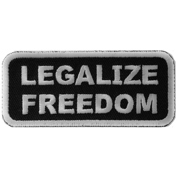 Legalize Freedom Iron on Morale Patch