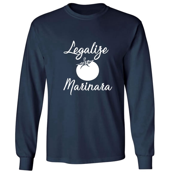 Legalize Marinara Adult Long Sleeve T-shirt