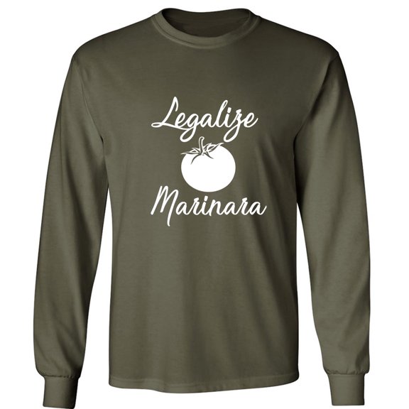 Legalize Marinara Adult Long Sleeve T-shirt