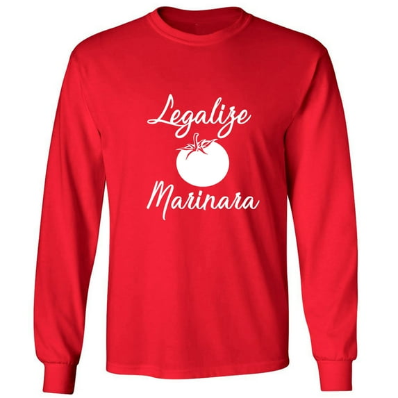 Legalize Marinara Adult Long Sleeve T-shirt