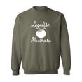 thumbnail image 1 of Legalize Marinara Crewneck Sweatshirt, 1 of 2