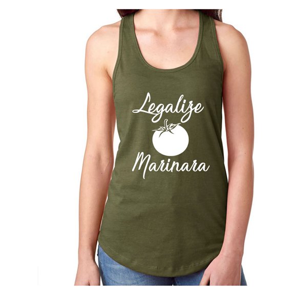 Legalize Marinara Racerback Tank