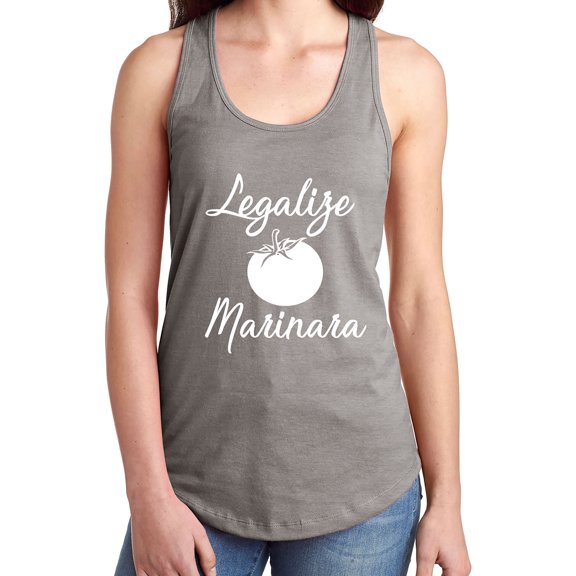 Legalize Marinara Racerback Tank