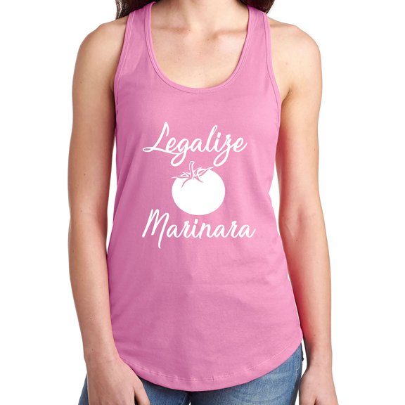 Legalize Marinara Racerback Tank