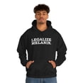 thumbnail image 1 of Legalize Melanin Unisex Hoodie, S-5XL Black Power Black Pride, 1 of 4