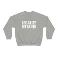 thumbnail image 1 of Legalize Melanin Unisex Sweatshirt S-3XL Black Power Black Pride, 1 of 5