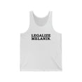 thumbnail image 1 of Legalize Melanin Unisex Tank Top, XS-2XL Black Power Black Pride, 1 of 2