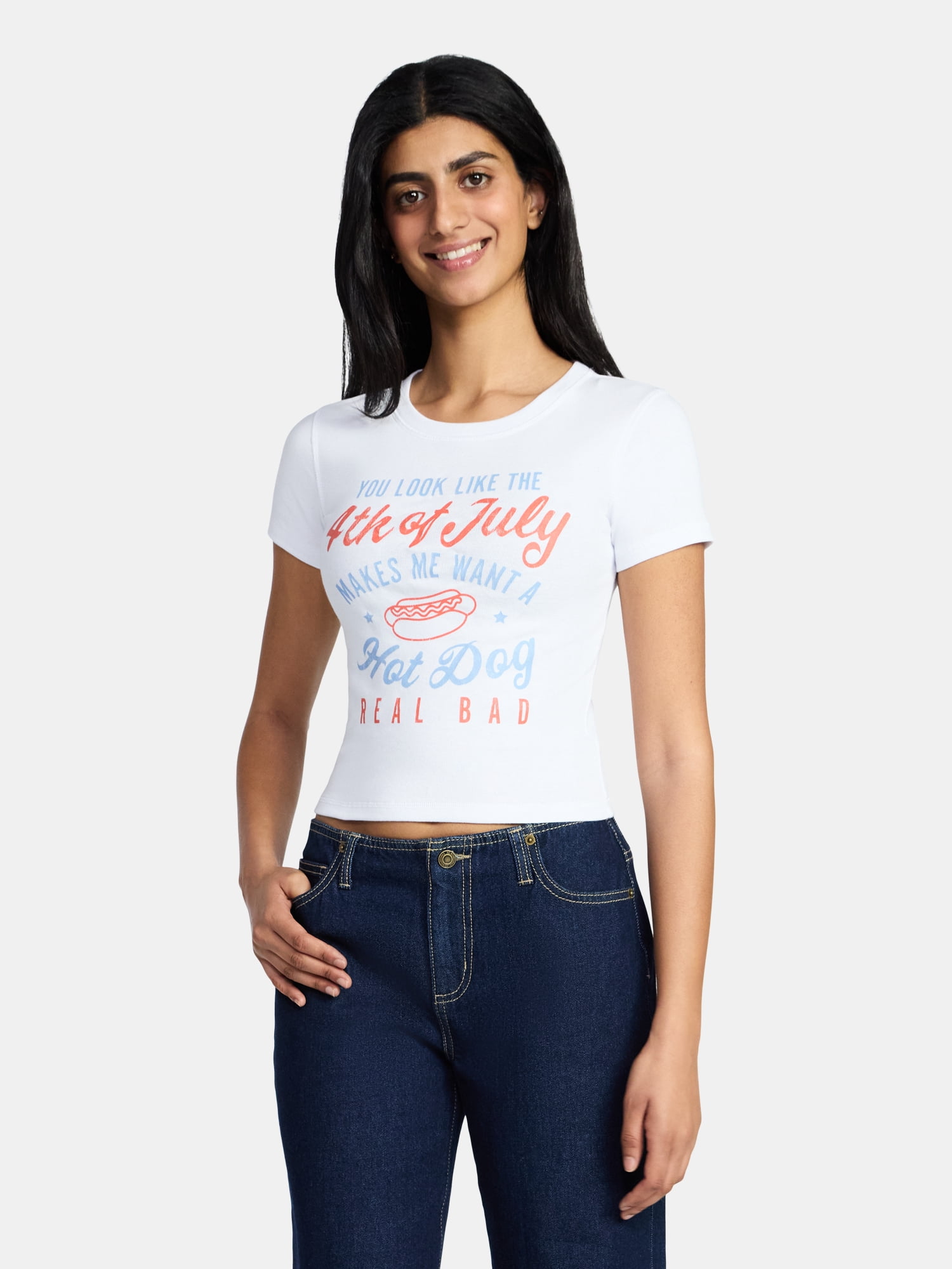 Legally Blonde July 4 Graphic Tee Shirt, Sizes XXS-XXL