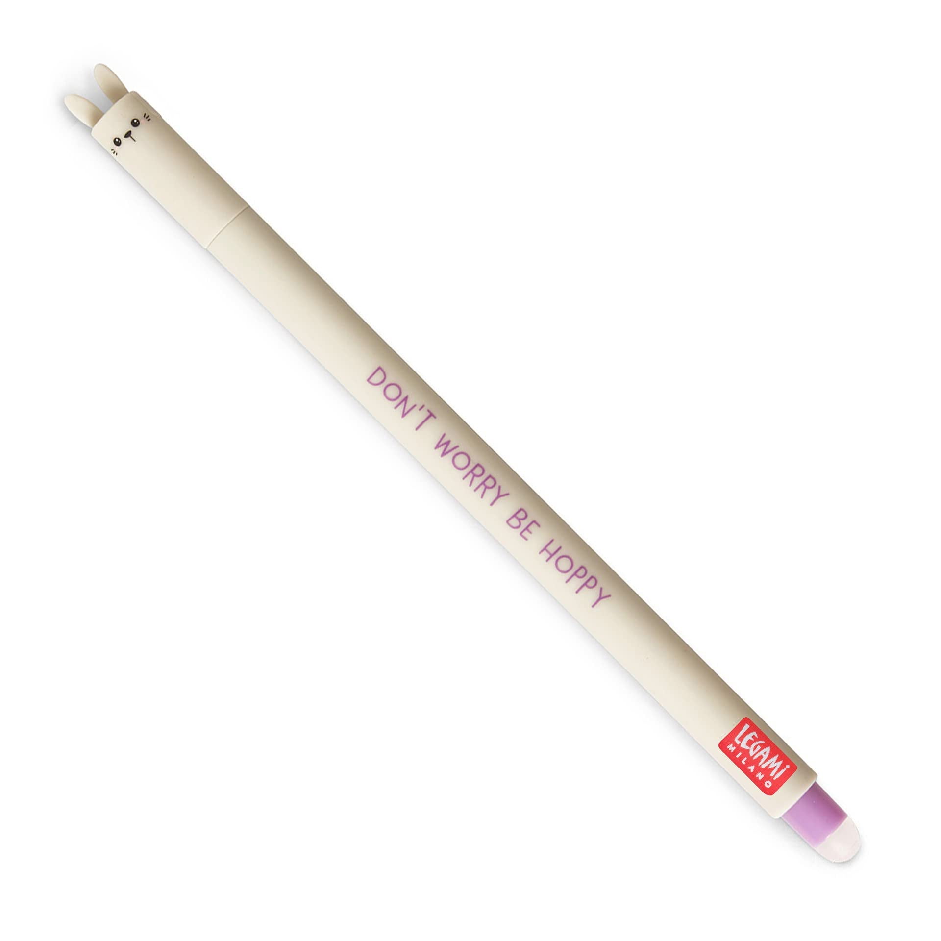 Legami Erasable gel pen, ball on one end for erasing ink without