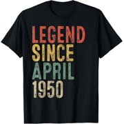 Legend 1950 75th Birthday Gift Men Women T-Shirt