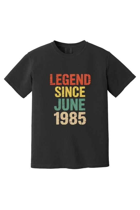 Legend 1985 40th Birthday for Men Women Forty Year Old Gift Comfort Color T-Shirt
