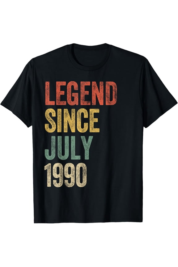 Legend 1990 35Th Birthday Gifts 35 Year Old Vol 3 T-Shirt