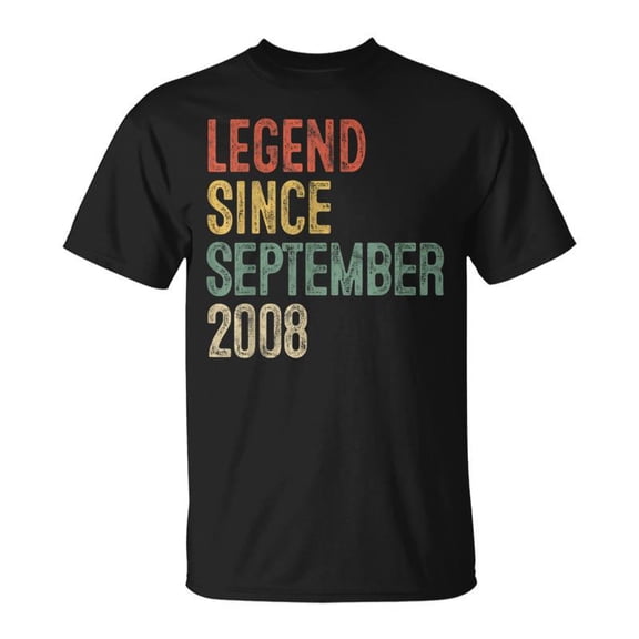 Legend 2008 17Th Birthday For Boy Girl 17 Year Old TShirt