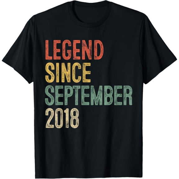 Legend 2018 7Th Birthday Gifts 7 Year Old Vol 2 T-Shirt