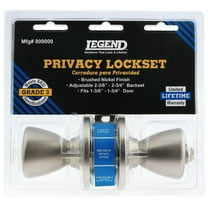 Legend 809000 Legend Privacy Lockset with Tulip Knobs, Satin Nickel