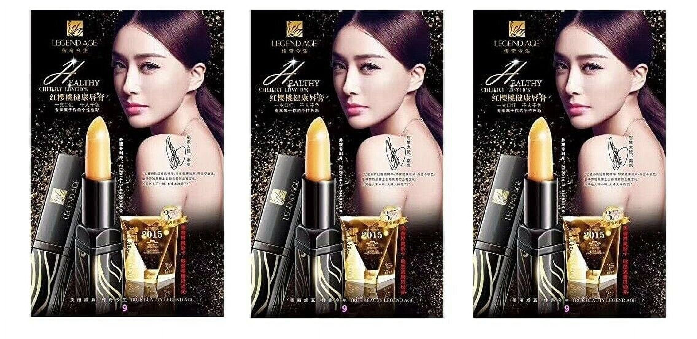 Legend Age Health Beauty Lip Mask 3 in 1 Magical Cherry Lipstick - 3 Packs