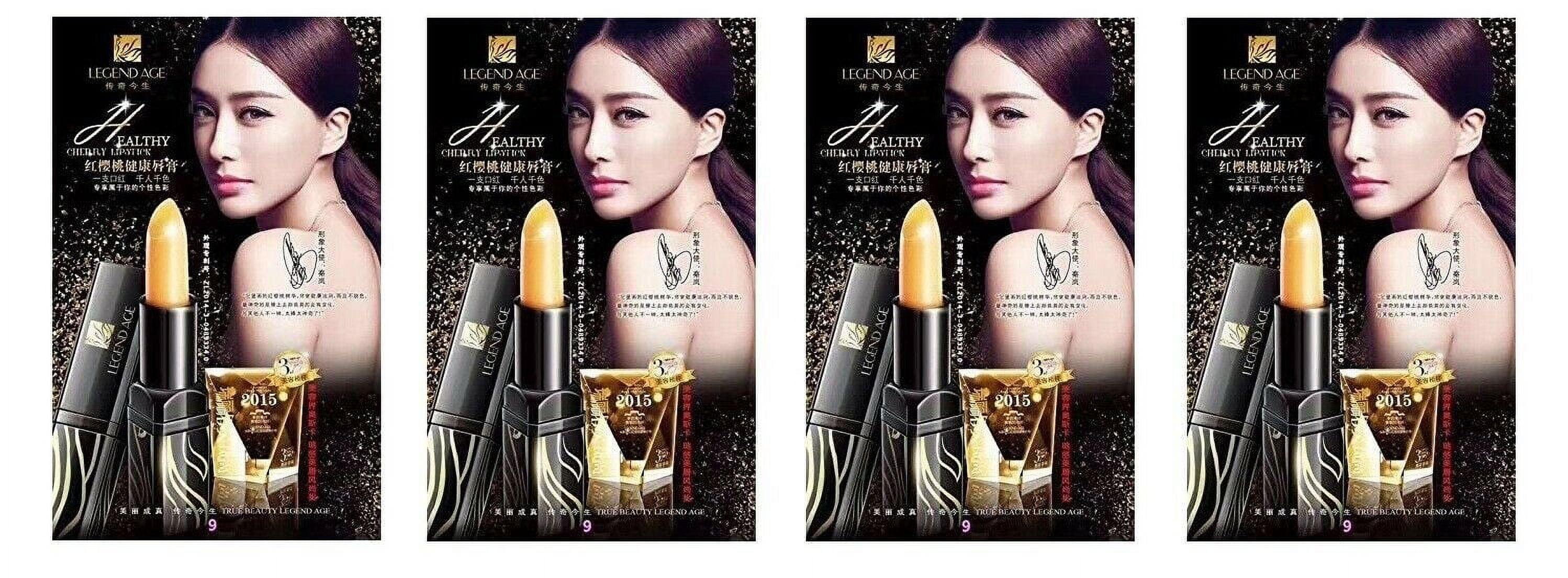 Legend Age Health Beauty Lip Mask 3 in 1 Magical Cherry Lipstick - 4 Packs