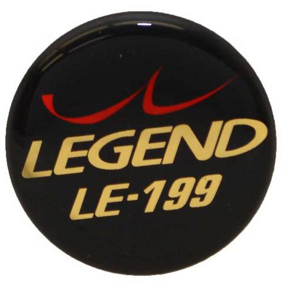 Legend Bass Boat Steering Wheel Decal 1 3/8 Inch LE199 Black Gold
