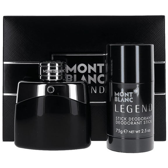 Legend By Mont Blanc For Men Set: EDT+Deodorant Stick (1.7+2.5)oz NEW