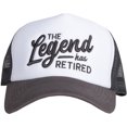 thumbnail image 1 of Pavilion Gift Company - Legend - Dark Gray Adjustable Trucker Hats, 1 of 9