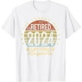 thumbnail image 1 of Legend Has Retired 2024 Not My Problem Anymore Retirement T-Shirt, 1 of 3