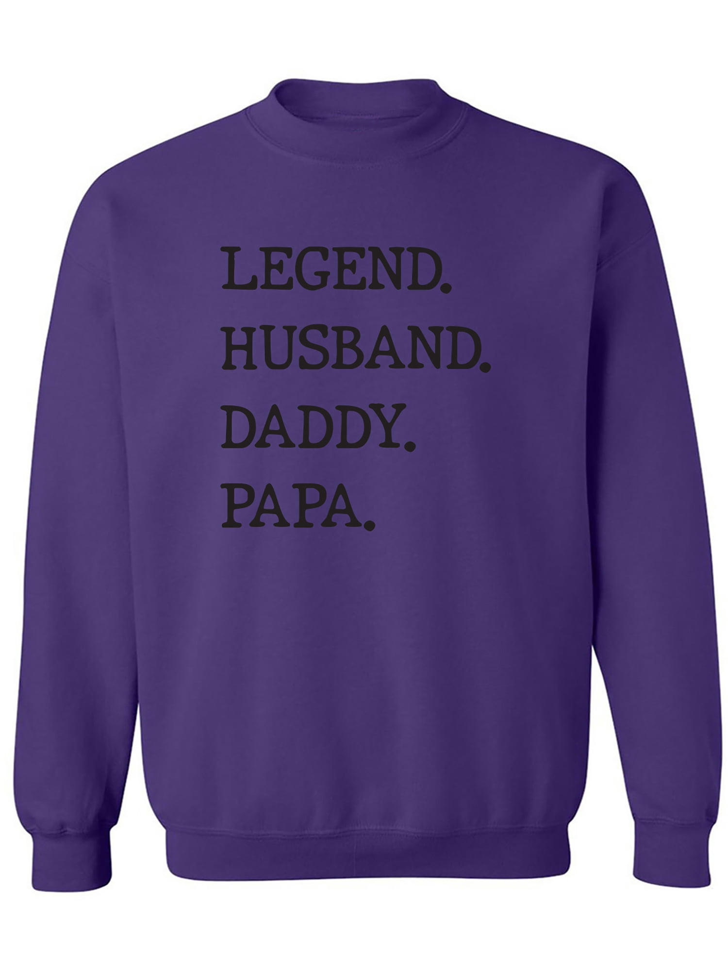 Dog Dad Crewneck Sweatshirt - 50/50 Cotton Polyester, Heavyweight Comfort, Proudly Made In USA