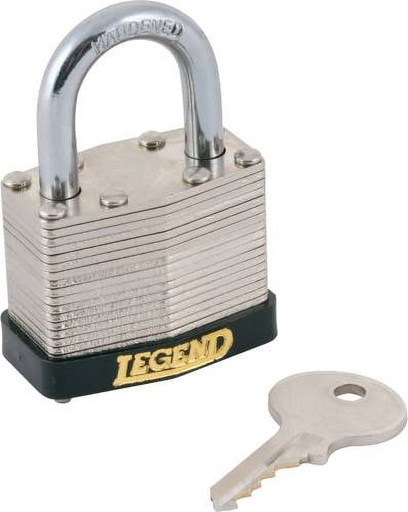 Padlock Legend LEGEND LAMINATED PADLOCK 1-1/2 IN, 2-PACK KEYED ALIKE per 6 Each ...