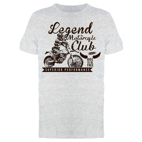 Legend Motorcycle Club Tee Men's -Image by Shutterstock