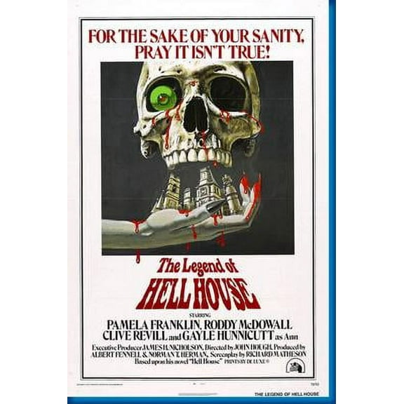 Legend Of Hellhouse Movie Poster Art Poster 24x36 Unframed, Age: Adults, Rectangle AB Posters