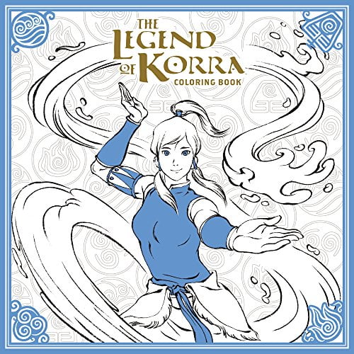 Pre-Owned Legend Of Korra Coloring Book, The (Avatar: The Last Airbender) Paperback