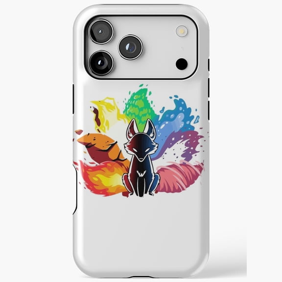 Legend Of Nine Tales Fox Kitsune Art iPhone Case 17 11 12 13 14 15 16 Pro Max