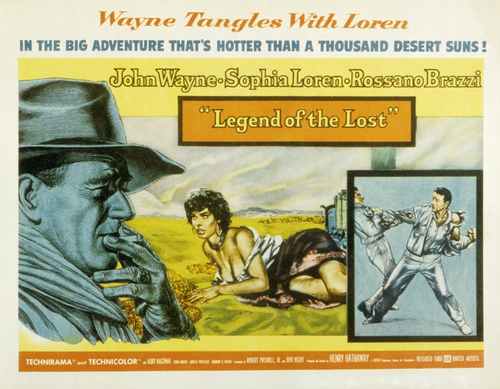 Legend Of The Lost Canvas Art - (28 x 22)
