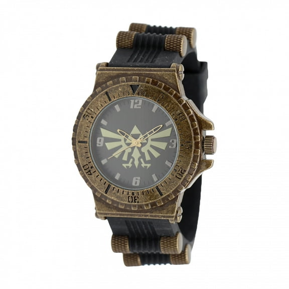 Legend Of Triforce Rubber Strap Watch