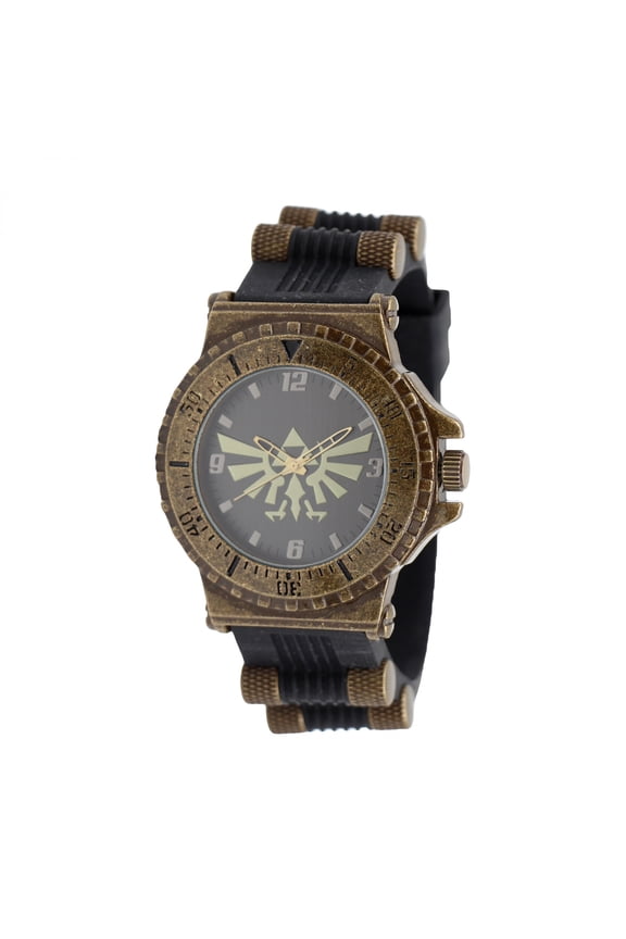 Legend Of Triforce Rubber Strap Watch