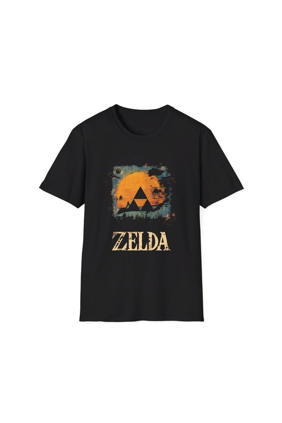 Legend Of Z Retro Tri Force T-Shirt, "Retro Legend", Graphic Tee Merch, Unisex