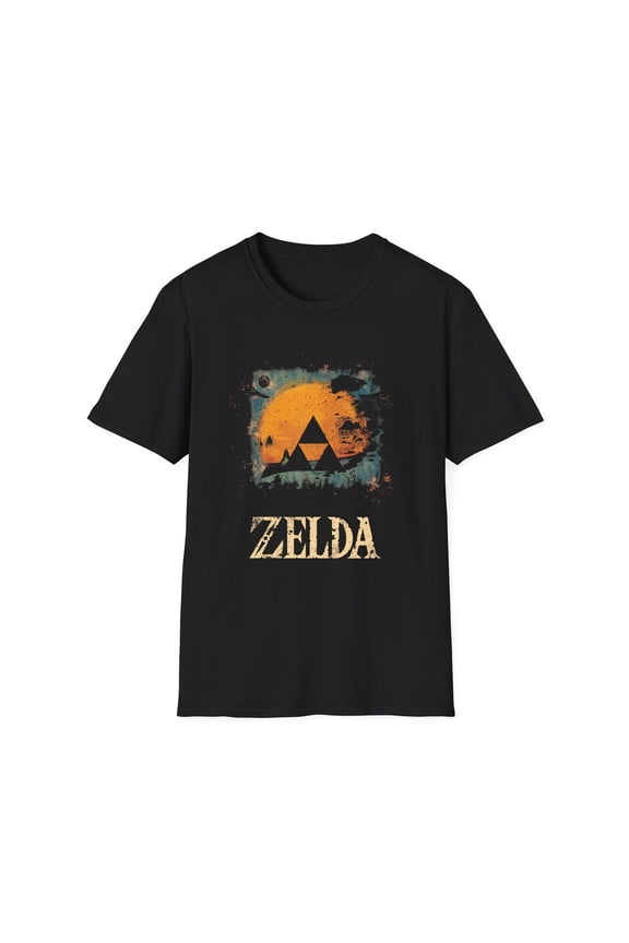 Legend Of Z Retro Tri Force T-Shirt, "Retro Legend", Graphic Tee Merch, Unisex