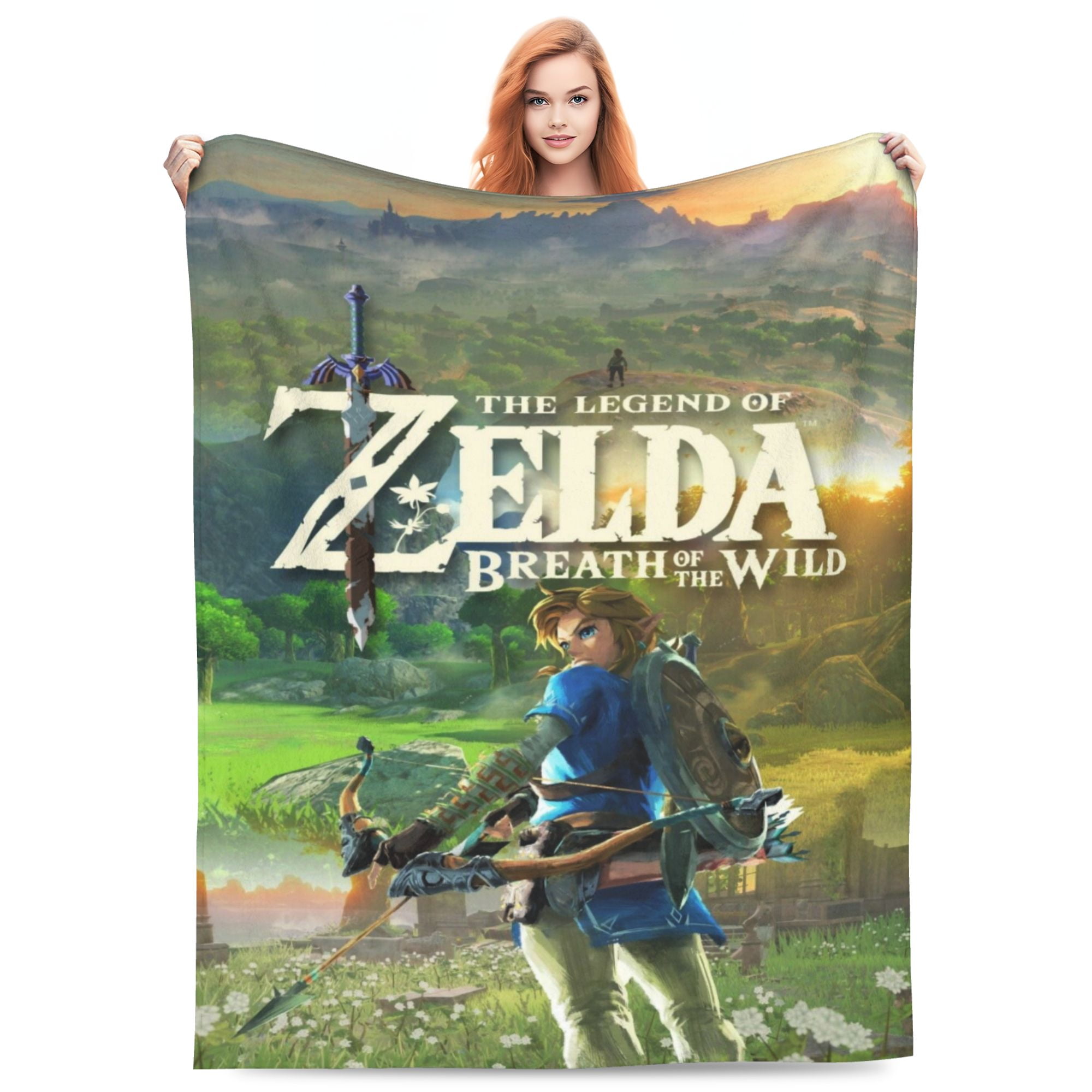 Legend Of Zelda Blanket Lightweight Throw Blanket Flannel Fleece