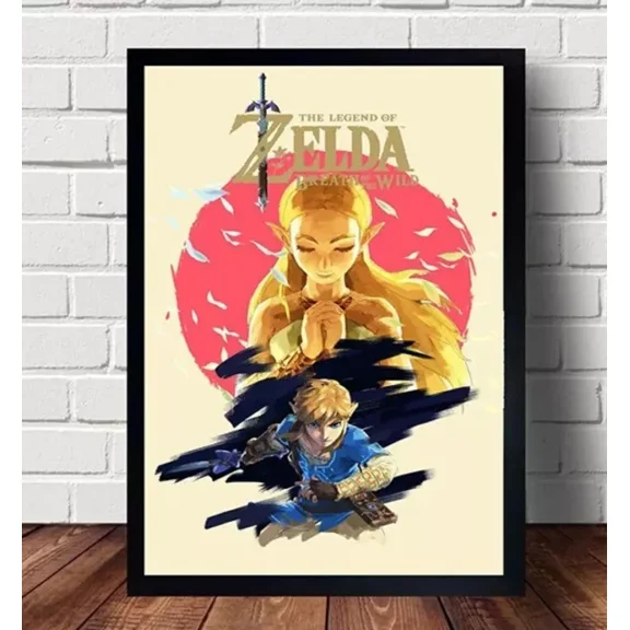 Legend Of Zelda Breath Of The Wild Poster, 24x36 UNFRAMED