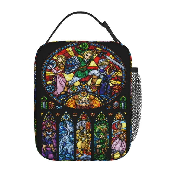 Legend Of Zelda Lunch Bag Insulated Tote Cooler Small Lunch Box Reusable Cooling Waterproof