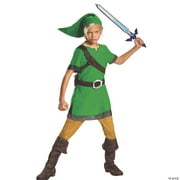 Legend Of Zelda Link Classic Boy's Halloween Fancy-Dress Costume for Child, Regular XL (14-16)