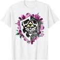 thumbnail image 1 of Legend Of Zelda Tri Force Floral Shield DTG Print Unisex T-Shirt, 1 of 5