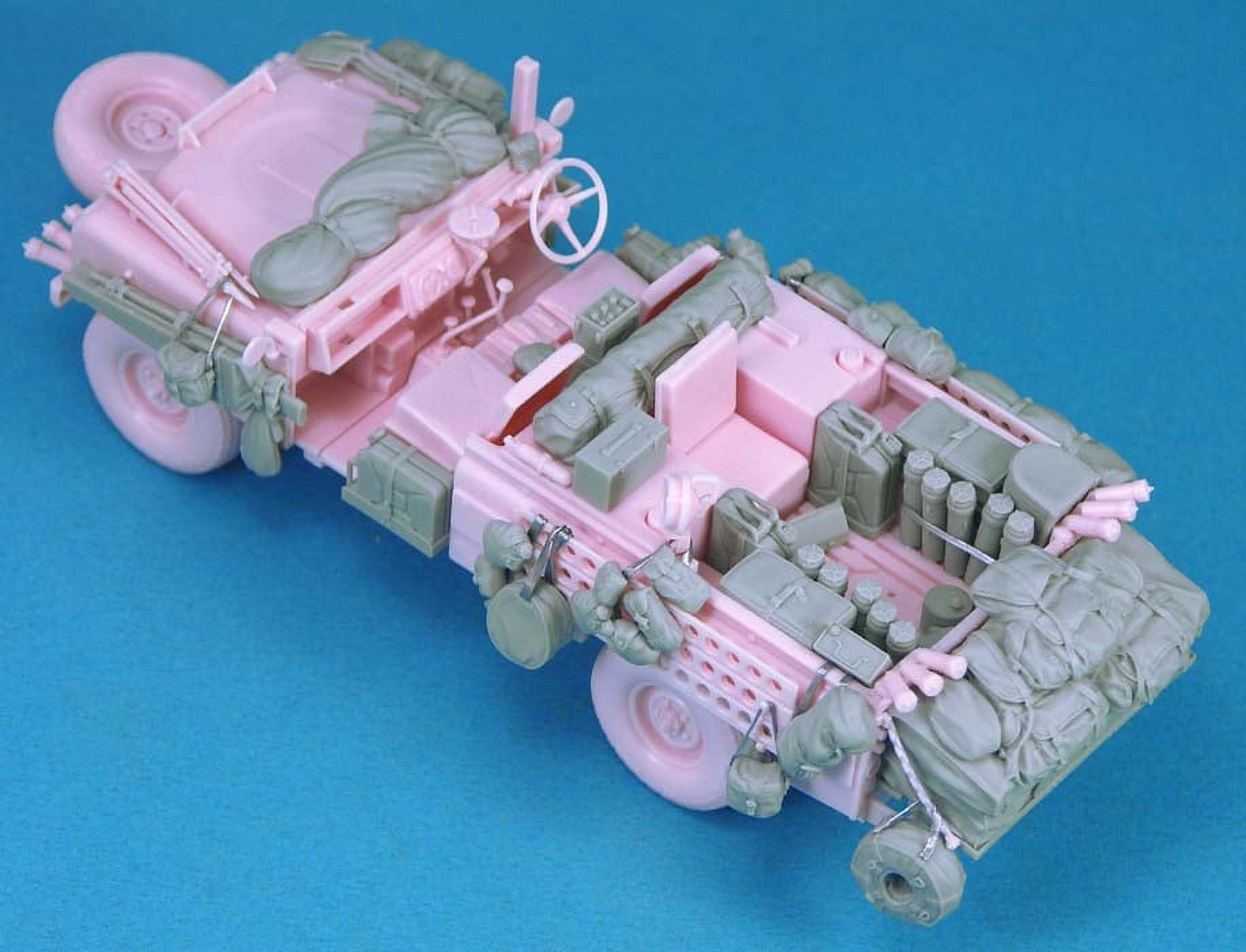 Tamiya 35076 - 1/35 Britannique SAS Land Rover - Pink Panther - Neuf