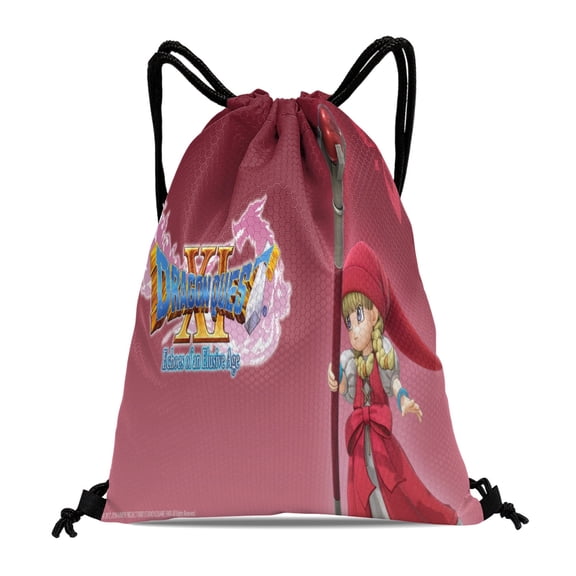 Legend Quest Drawstring Backpack Bag Party Favors Goodies Merch Gym Waterproof Swimming Beach Fans
