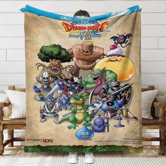 Legend Quest Throw Blanket Gifts for Fans Lover Girls Boys Women Present Hoodie Him Bed 40"x50"