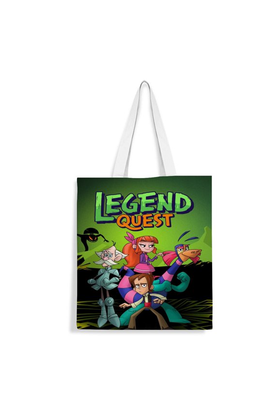 Legend Quest Tote Bag Fans Inspired Gift Lover Shoulder Bag Shopping Canvas Merchandise