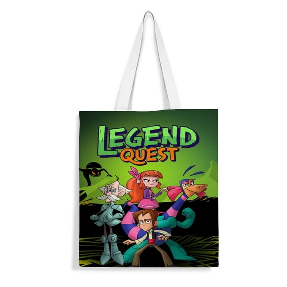 Legend Quest Tote Bag Fans Inspired Gift Lover Shoulder Bag Shopping Canvas Merchandise